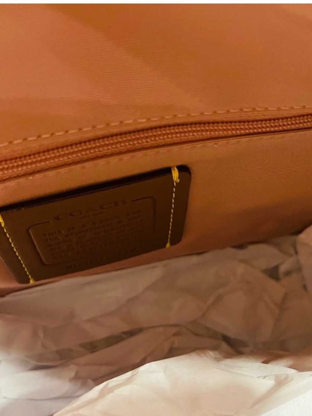 Coach Large Powder Pink Rowan Satchel with leather handles and matching wristlet - Picture 4 of 5